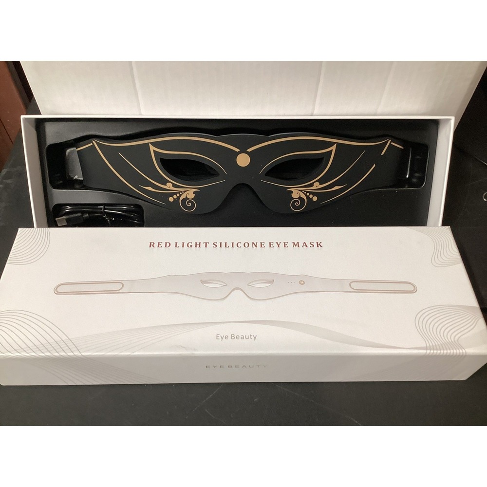 Red Light Therapy Silicone Eye Mask—3 Modes-Under Eye Therapy-Eye Rejuvenation